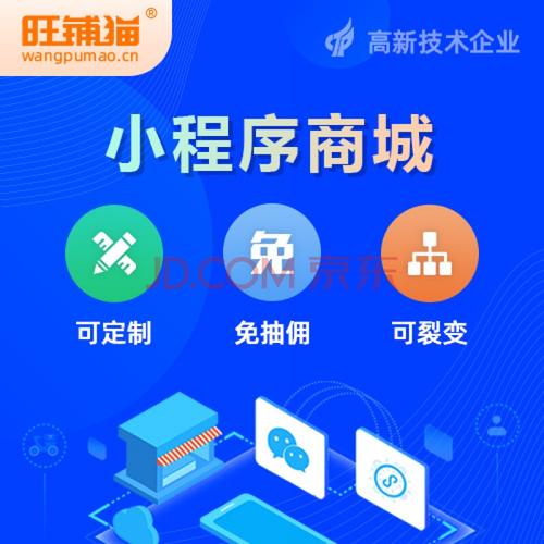 小程序商城開發微信公眾號定制網站制作購物搭建app積分平臺 商城網站